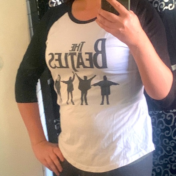 The Beatles half sleeve T-shirt . Petite XL size. - Picture 5 of 5